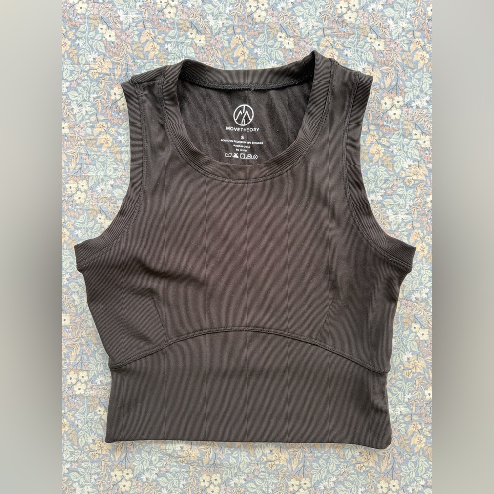 Theory Sleek Black Sleeveless Top